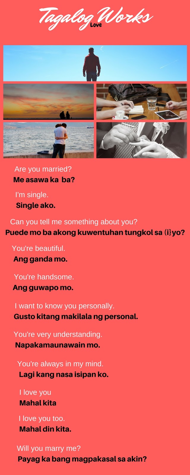 Learn Tagalog phrases: Love
