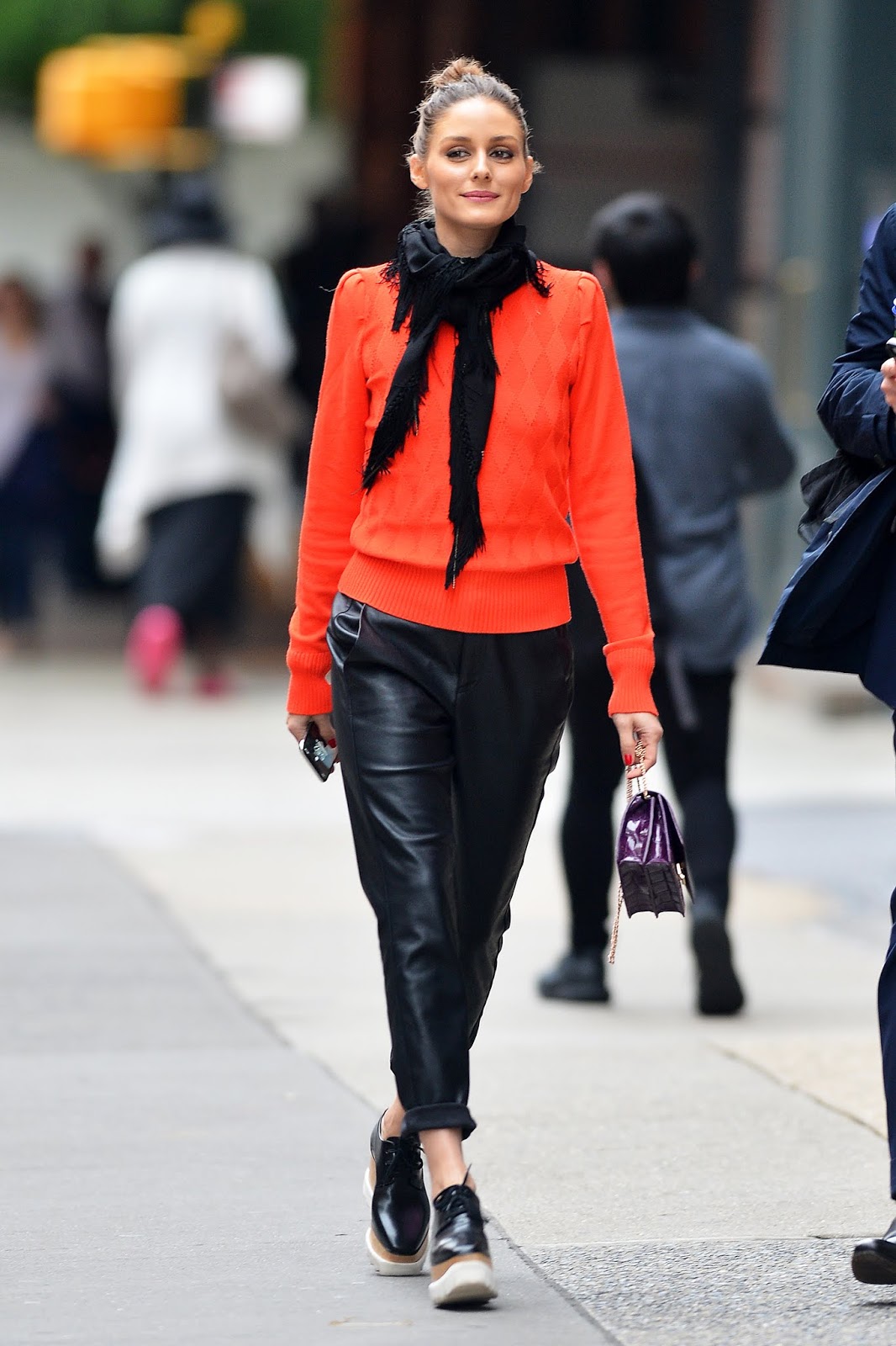 Olivia Palermo Takes Stylish Stroll In Nyc Olivia Palermo Takes Stylish Stroll In Nyc