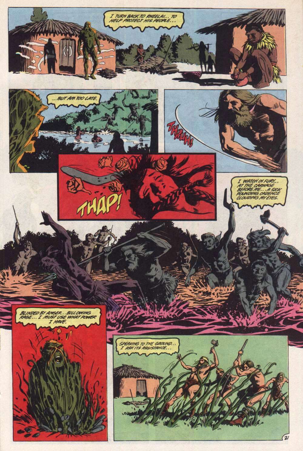 Read online Swamp Thing (1982) comic -  Issue #88 - 22