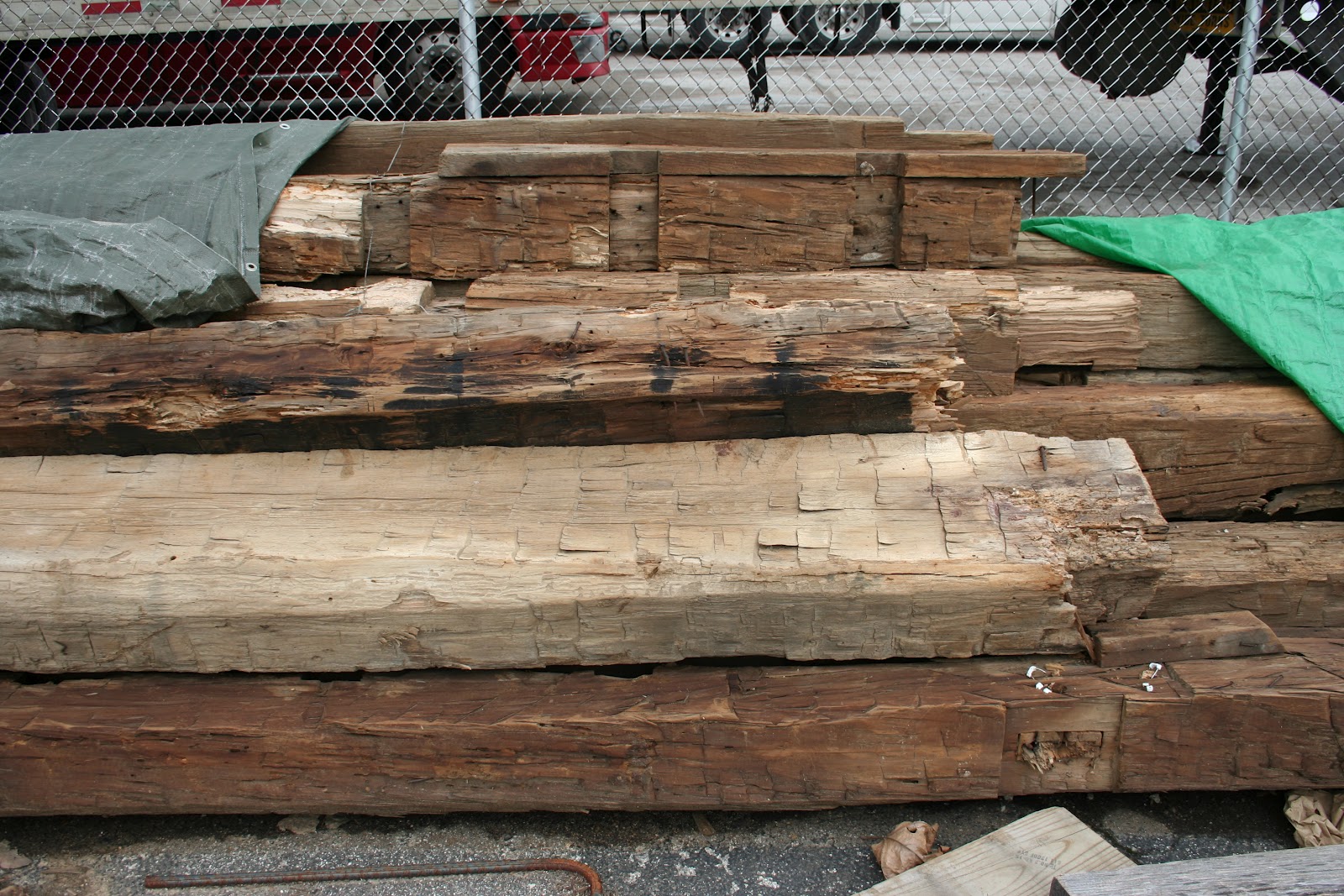 Lumber Logs' blog antique hand hewn timbers