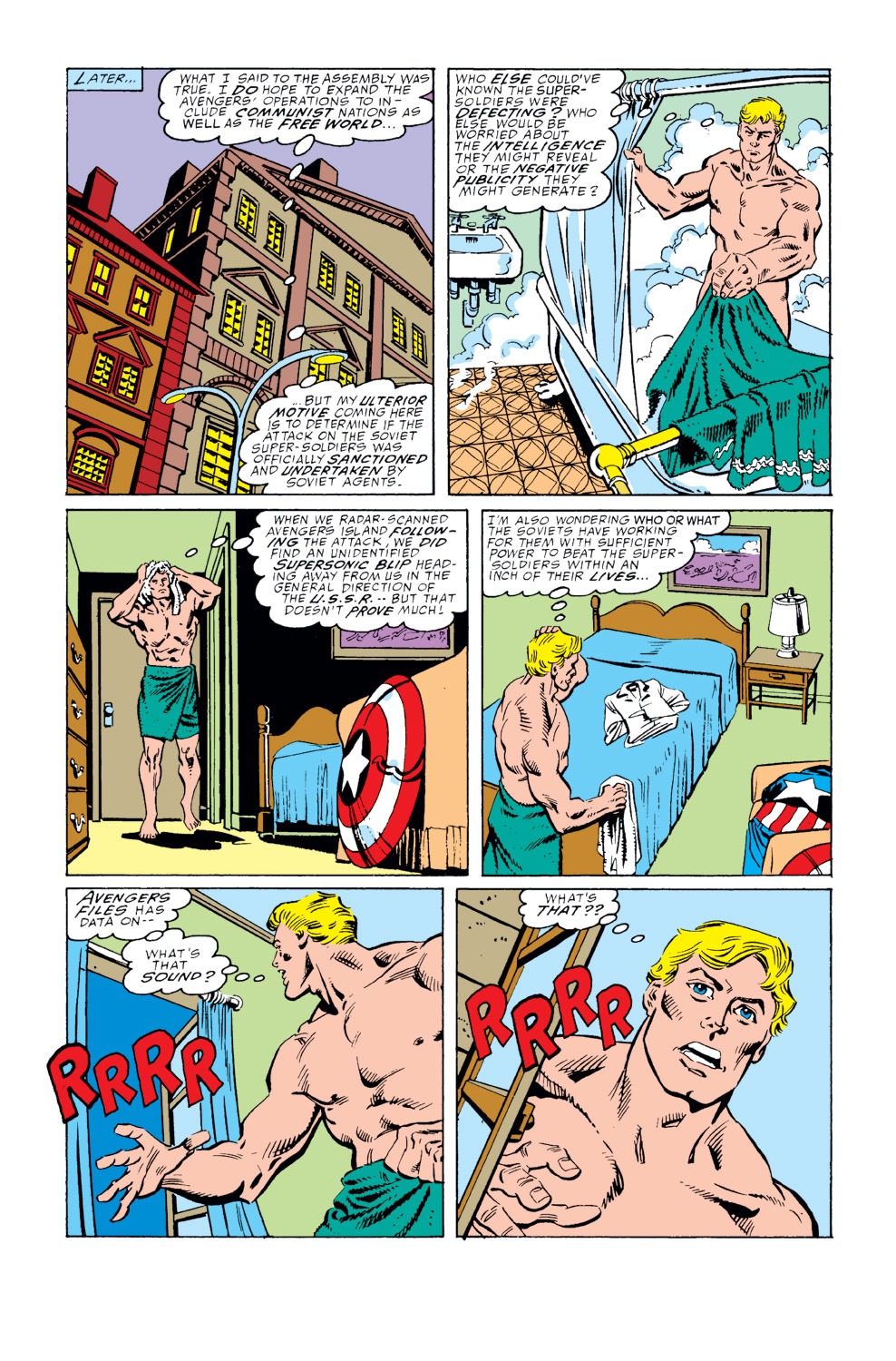 Read online Captain America (1968) comic -  Issue #353 - 6
