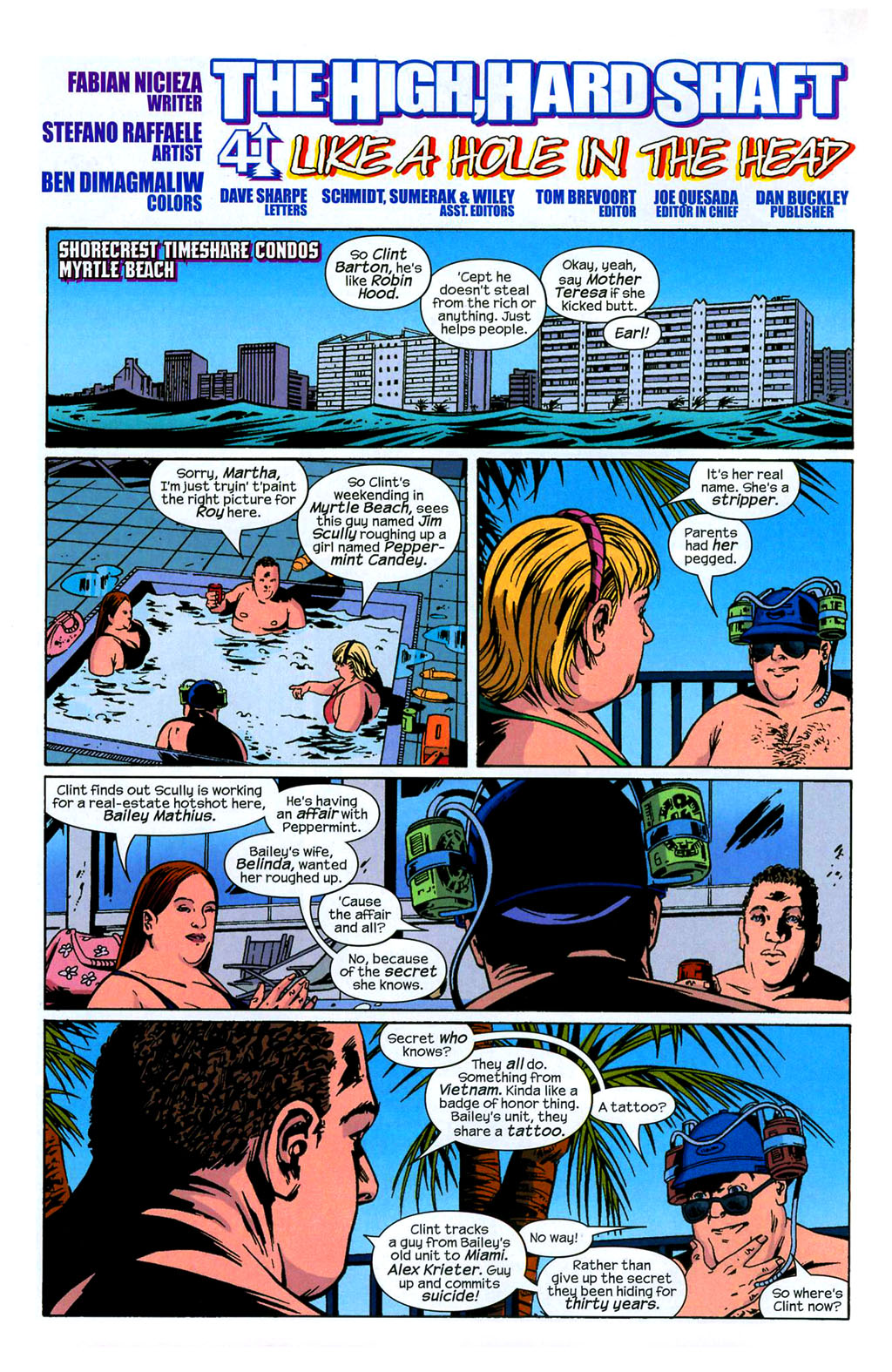 Hawkeye (2003) Issue #4 #4 - English 5 Hawkeye (2003) Issue #4 #4 - English 5