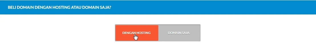 cara membeli domain hosting