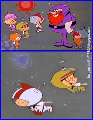 Meteogro y los Niñonautas del Espacio (1966). Dibujos animados de los 60.