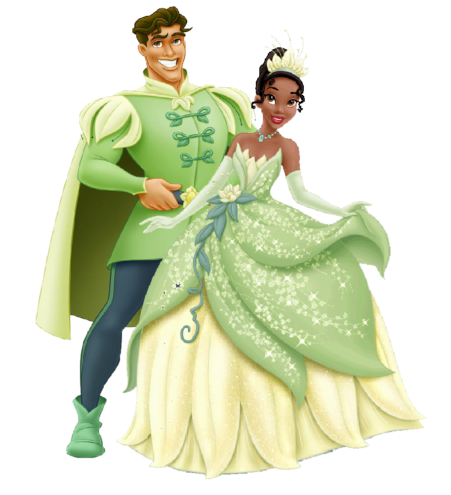 Ba?? de imagens A PRINCESA E O SAPO TIANA (png)