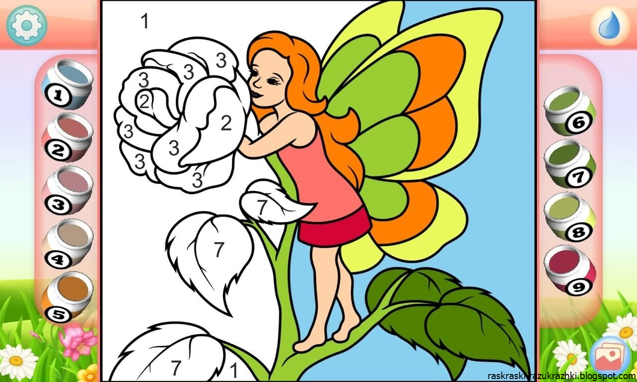 Онлайн Игры Для Девочек 5 Лет Раскраска