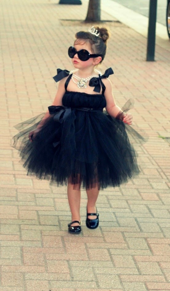 Toddler Audrey Hepburn Halloween costume