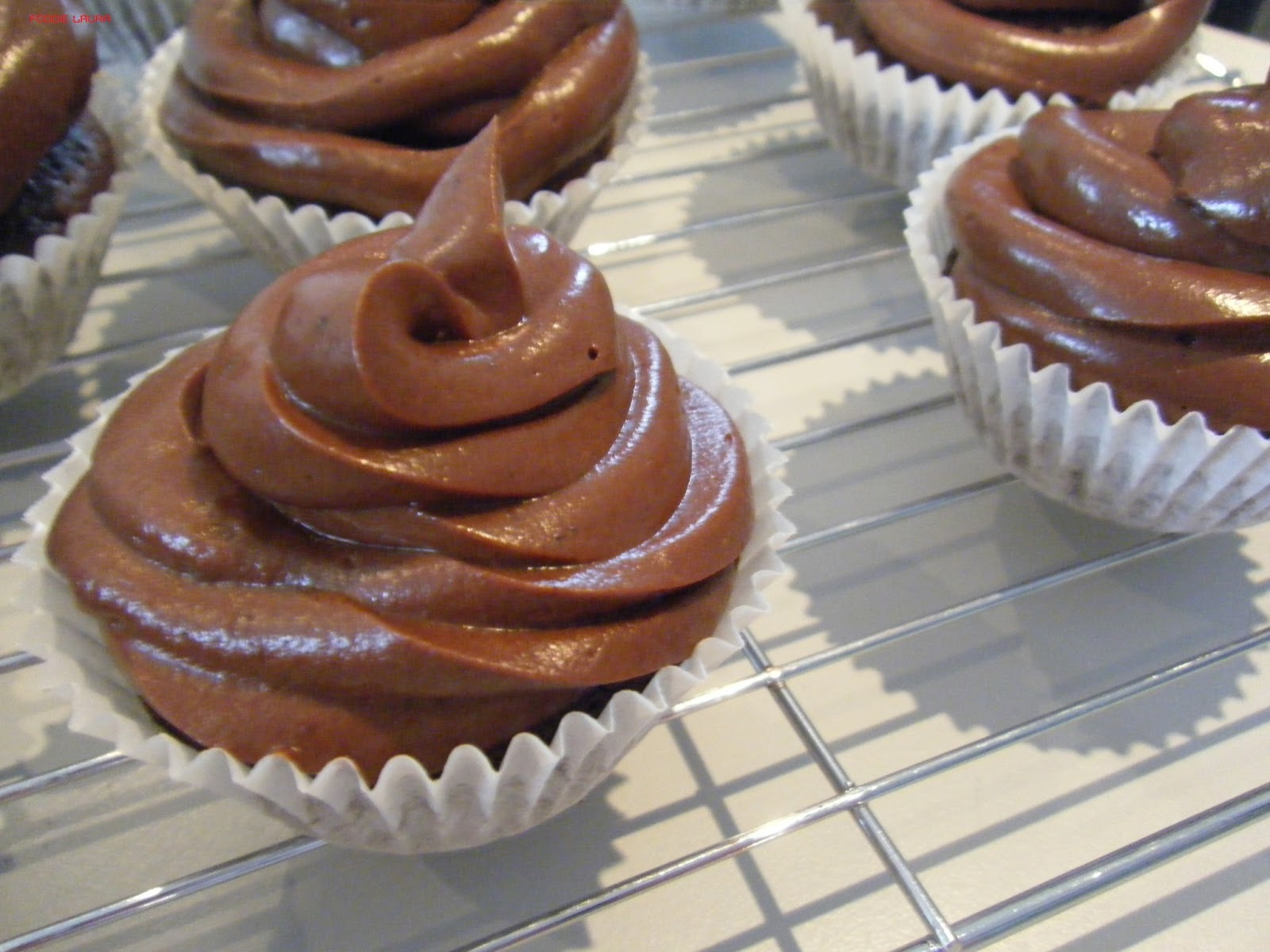 Chocolate Cupcakes With Chocolate Cream Cheese Frosting