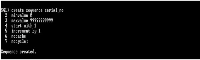  Sequence In Oracle 11G