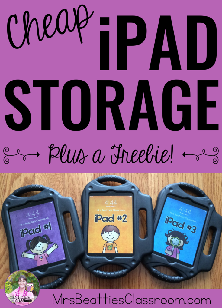 Cheap iPad Storage Solution for Your Classroom Mrs. Beattie's Classroom