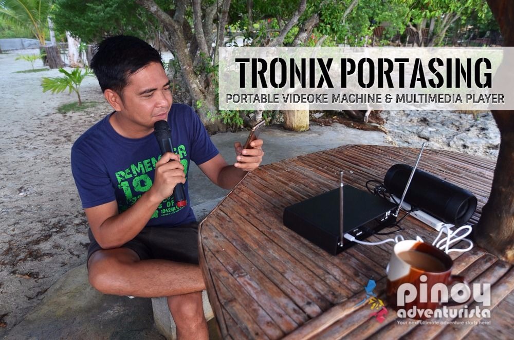 TRONIX PORTASING Portable Videoke Machine and Multimedia Player