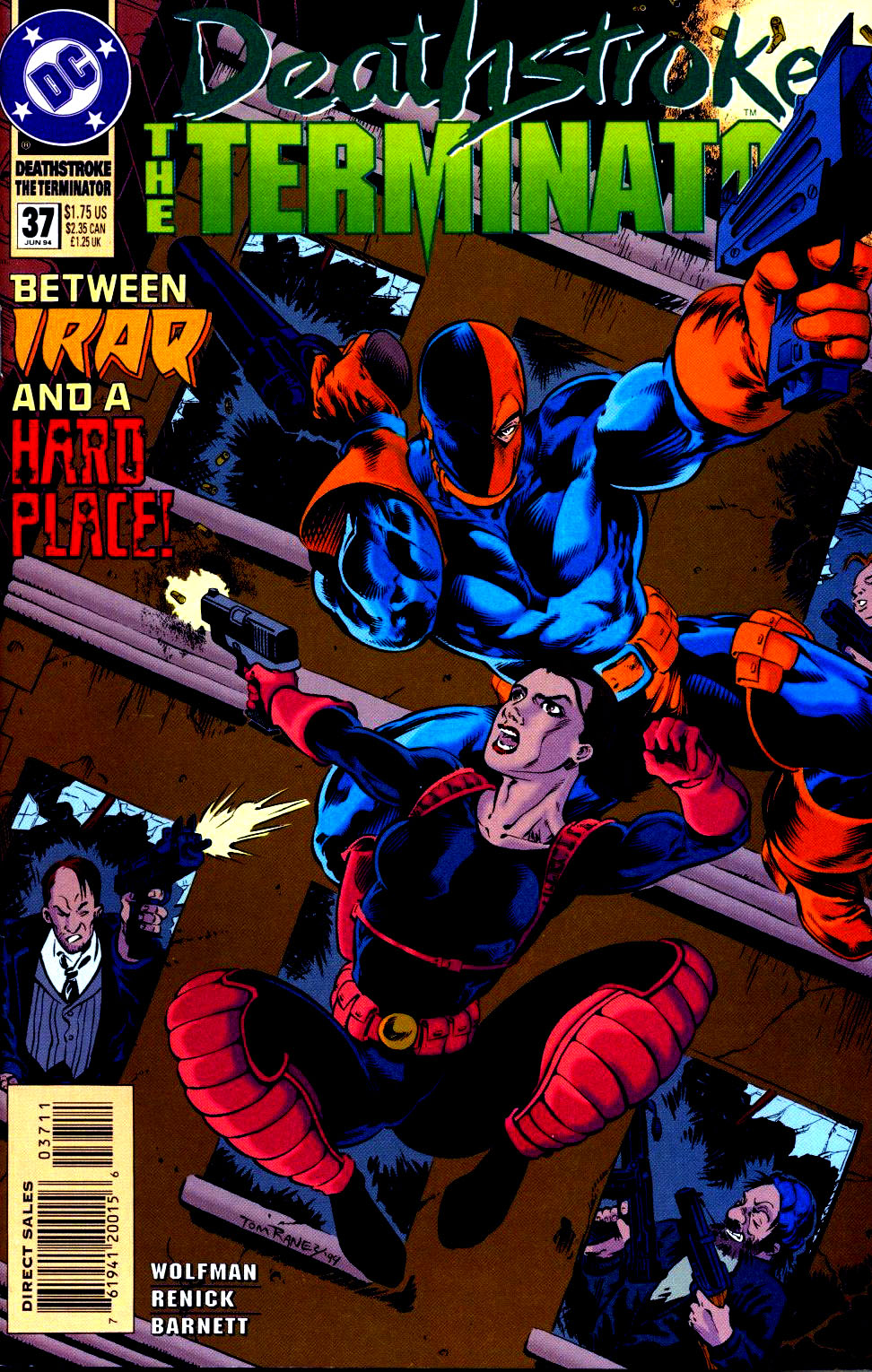 Read online Deathstroke (1991) comic -  Issue #37 - 1