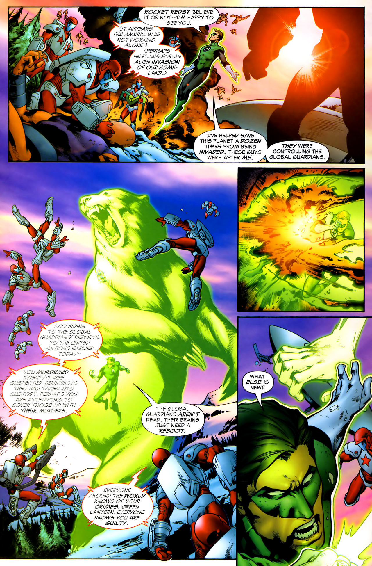 Read online Green Lantern (2005) comic -  Issue #15 - 16