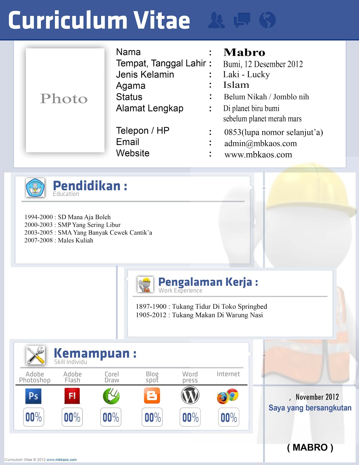 Contoh Surat Lamaran Kerja Jika Masih Bekerja - Fir Saw