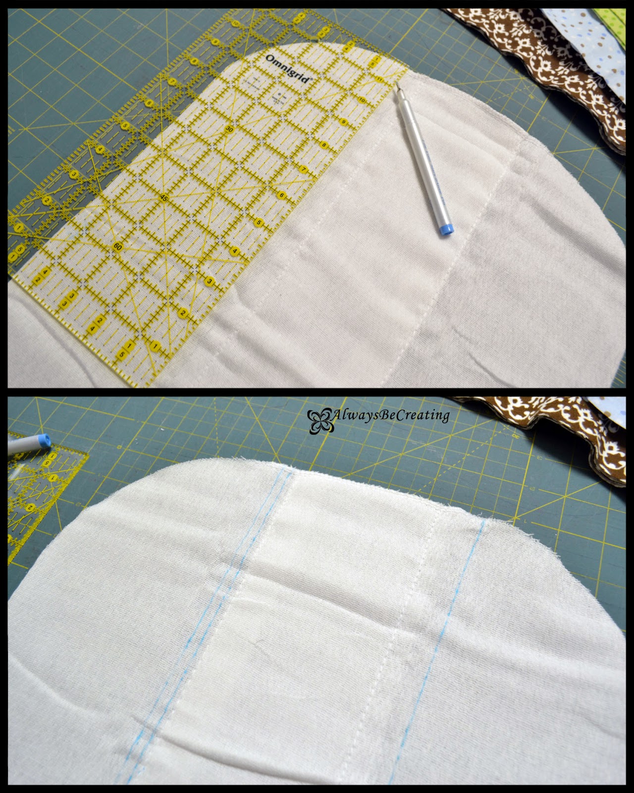 Always Be Creating Burp Cloths out of Cloth Diapers Tutorial