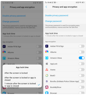 Kunci Aplikasi Memakai Face Unlock dan Sidik Jari di Vivo V11 Pro