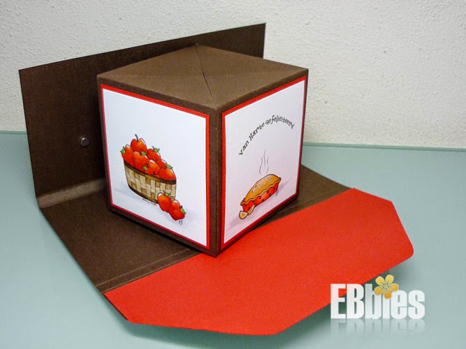 EBbieskaarten Popup envelop