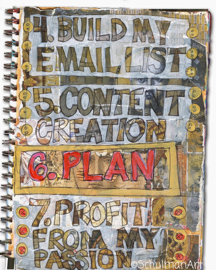 art journal ideas | art journal pages | find out my art goals on http://schulmanart.blogspot.com/2014/12/art-goals-for-2015.html