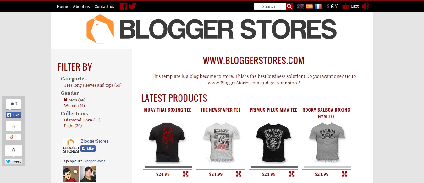 Responsive Blogger Stores Blogr Templates Responsive Blogger Stores Blogr Templates