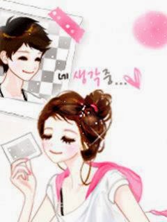 Cartoon Korean Couple