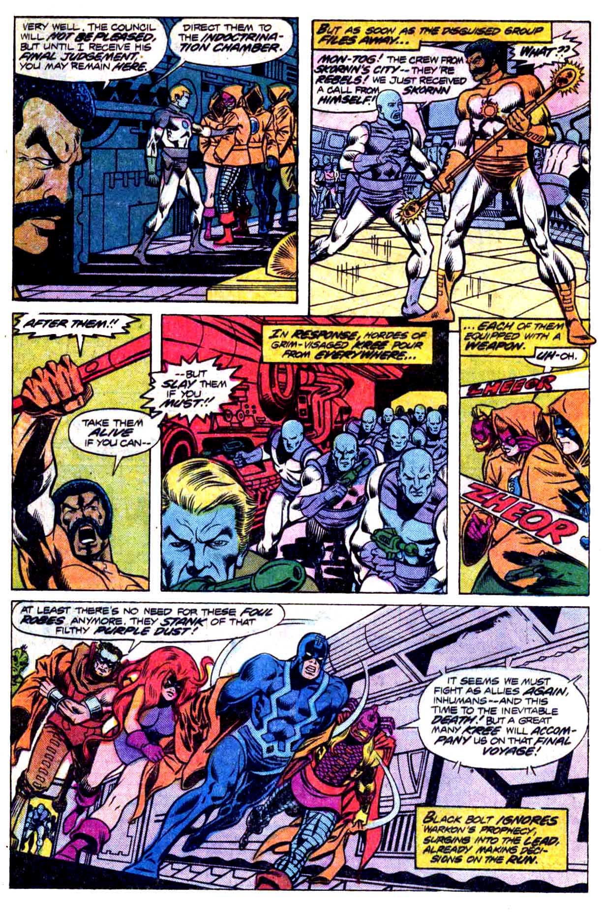 Read online Inhumans (1975) comic -  Issue #10 - 9
