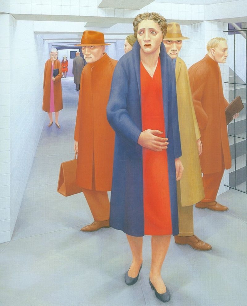 George Clair Tooker 1920-2011 | American Magic Realist painter George Clair Tooker 1920-2011 | American Magic Realist painter