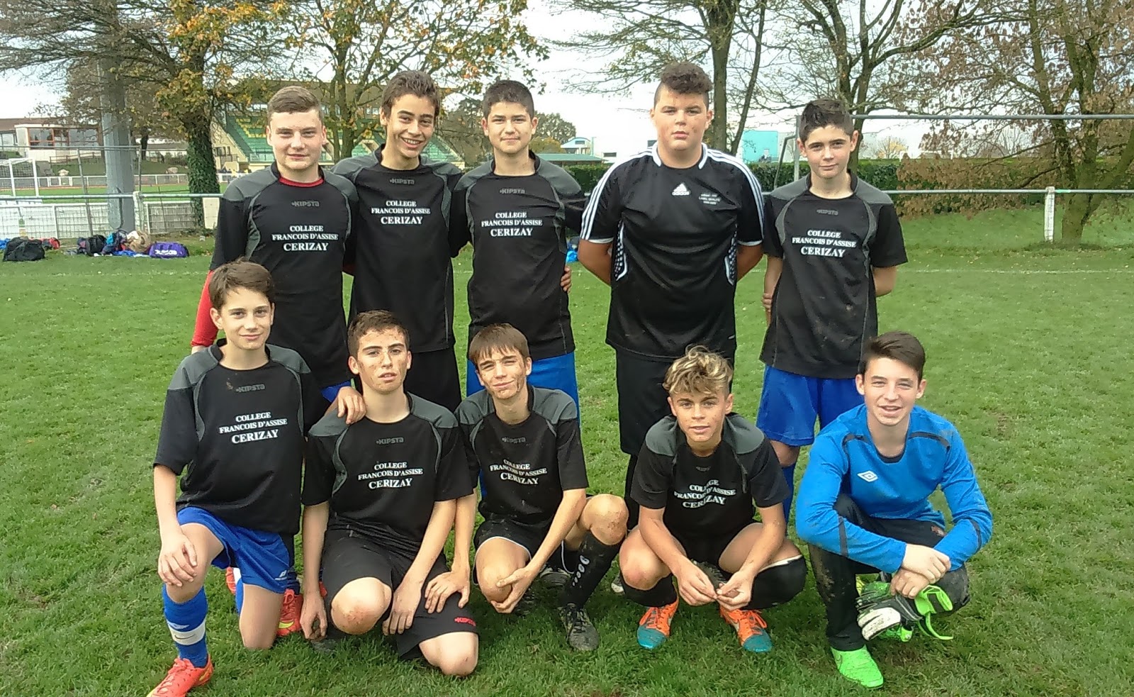 Association sportive Collège François d'Assise Les minimes bien