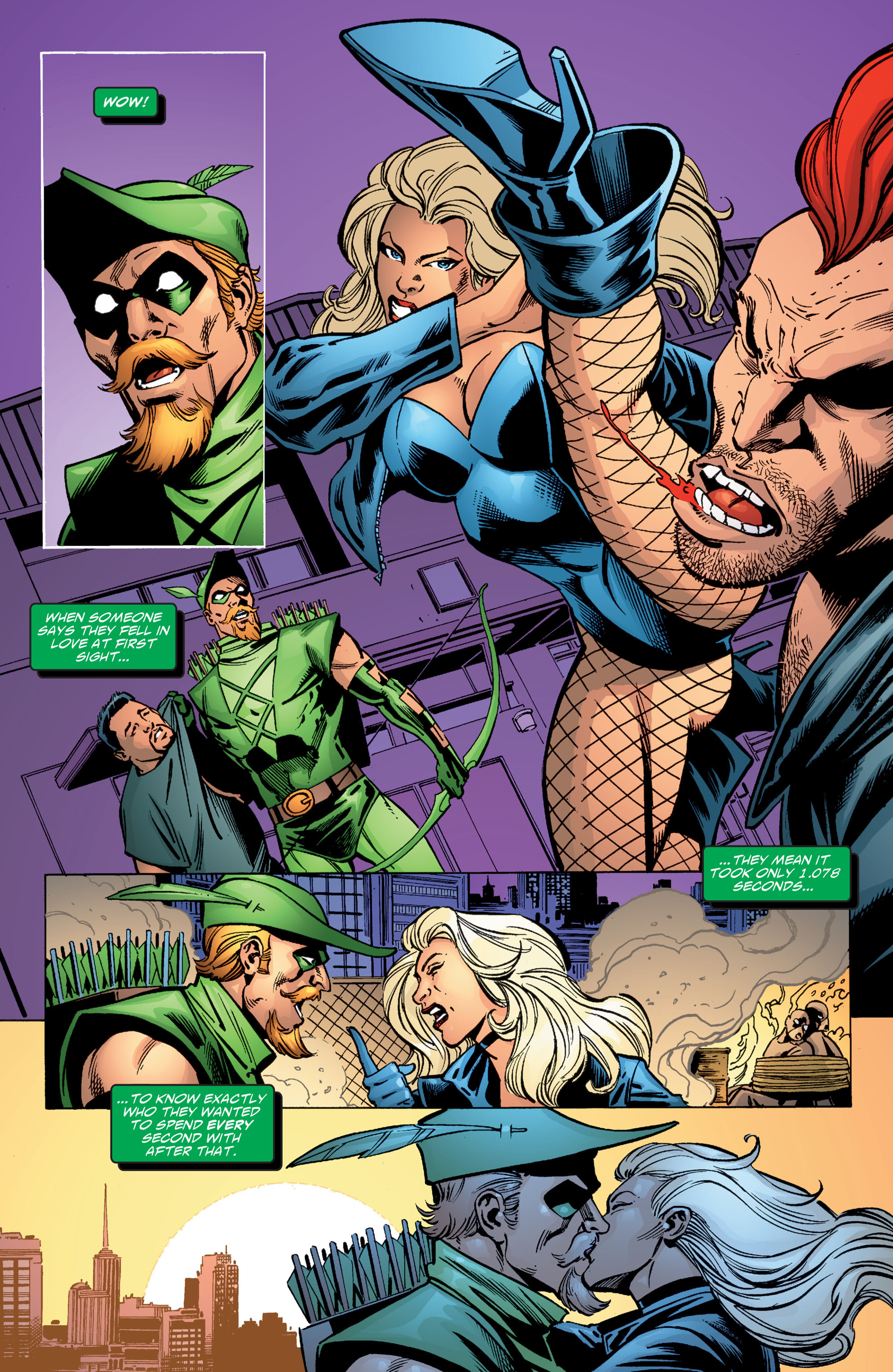 Read online Green Arrow/Black Canary comic -  Issue #15 - 9