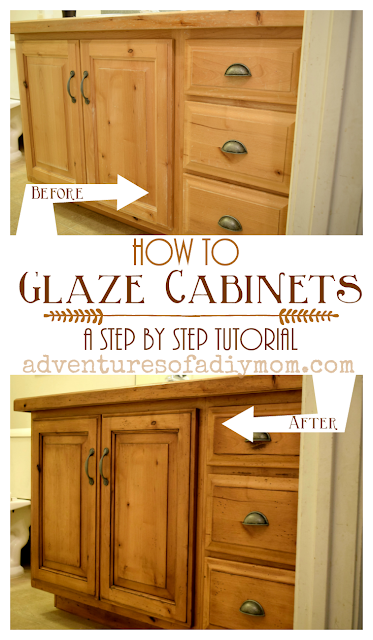 How to Glaze cabinets with gel stain