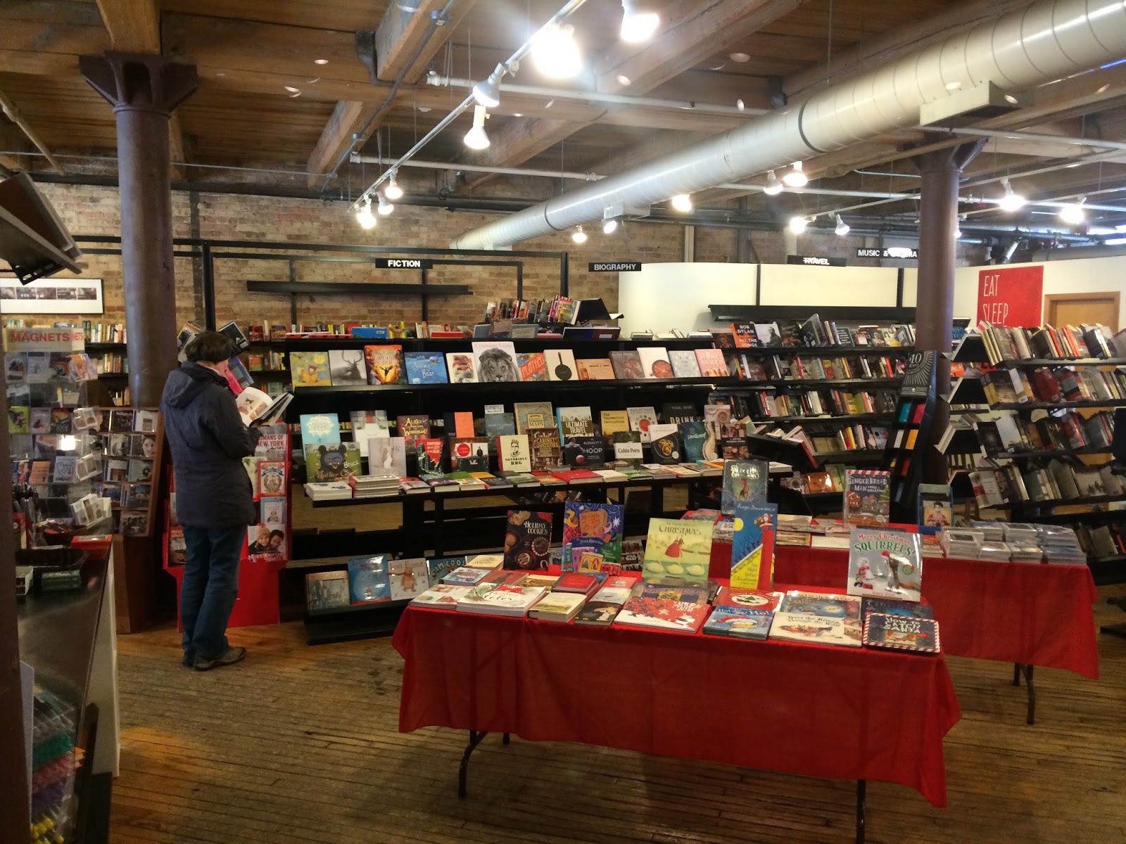 The Indie Bob Spot Sandmeyer's Bookstore Chicago, IL