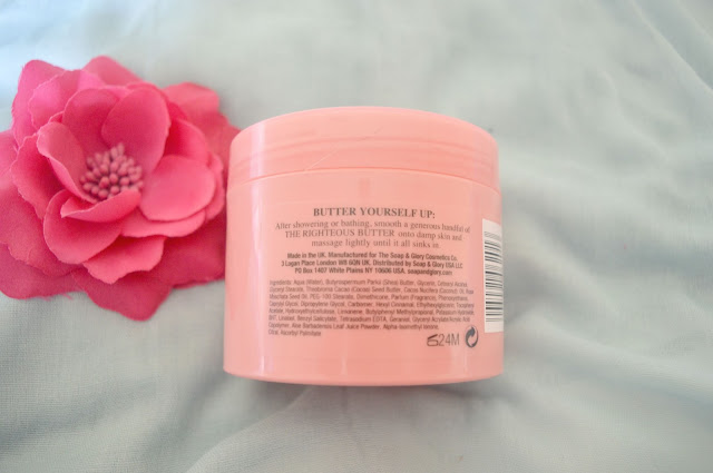 soap and glory the righteous butter review