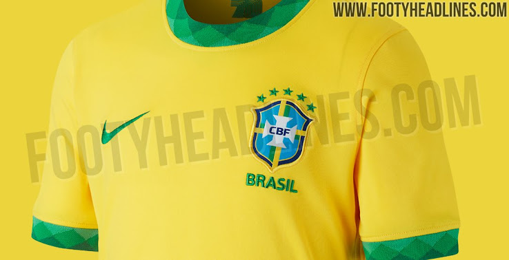 nike brazil football shirt