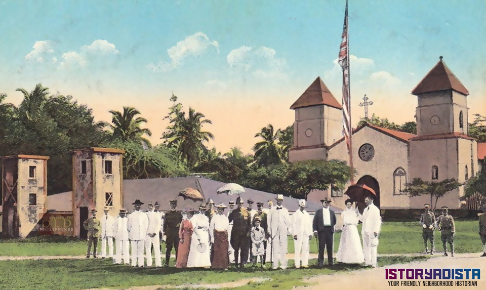 American officials at Puerto Princesa (1910)