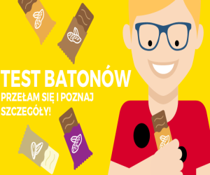 Przetestuj batony orzechowe z Biedronki Konkurs
