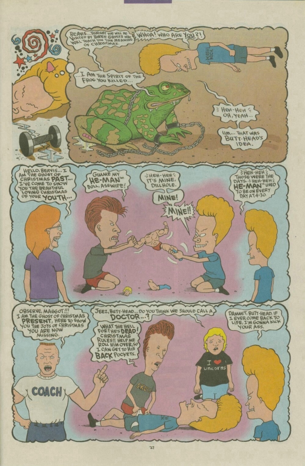 Read online Beavis and Butt-Head comic -  Issue #12 - 27