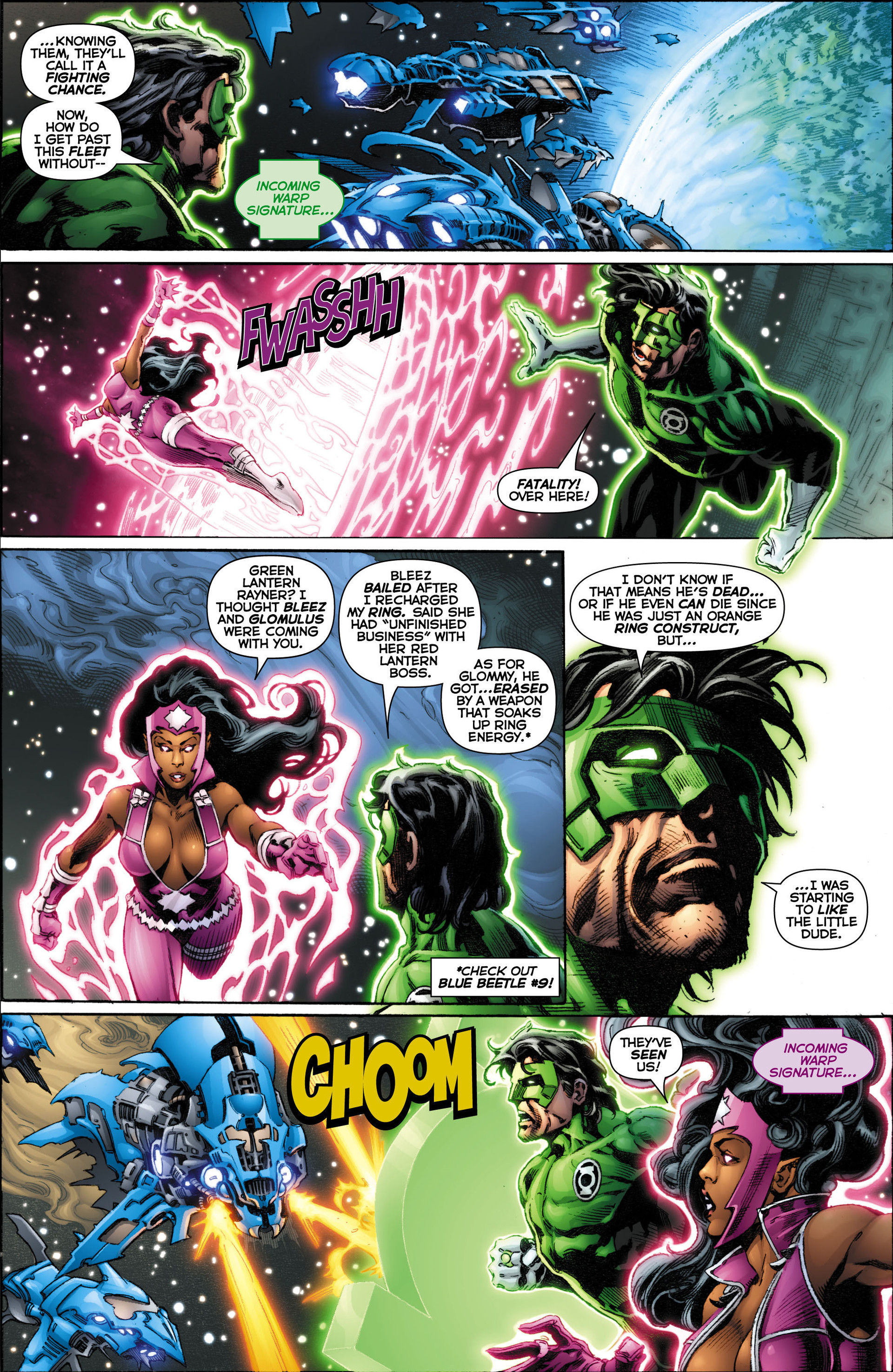 Read online Green Lantern: New Guardians comic -  Issue #10 - 3