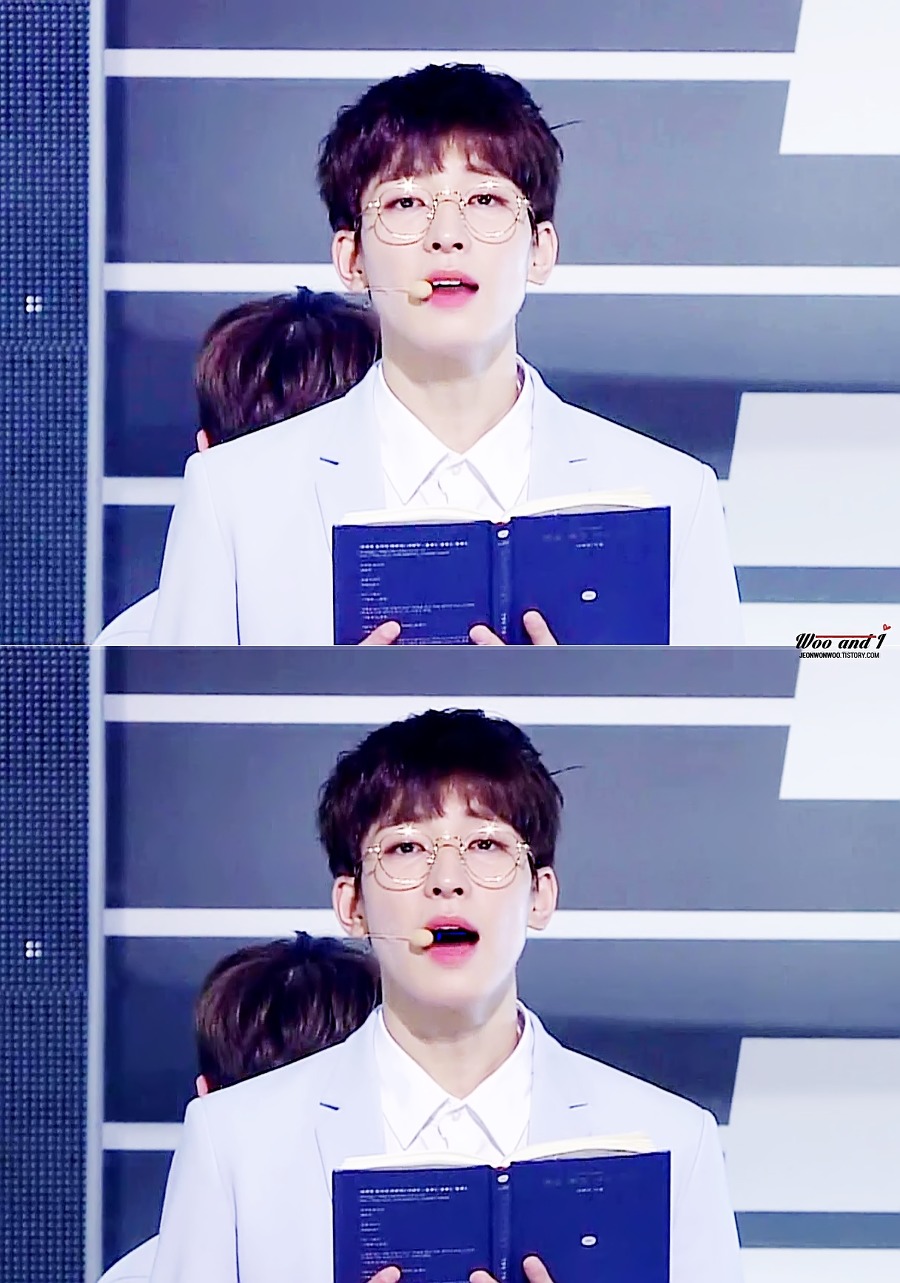 오늘자 하늘색 수트 세븐틴 원우 | 인스티즈