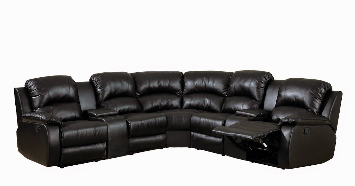 Best Leather Reclining Sofa Brands Reviews England Novak Black Pearl