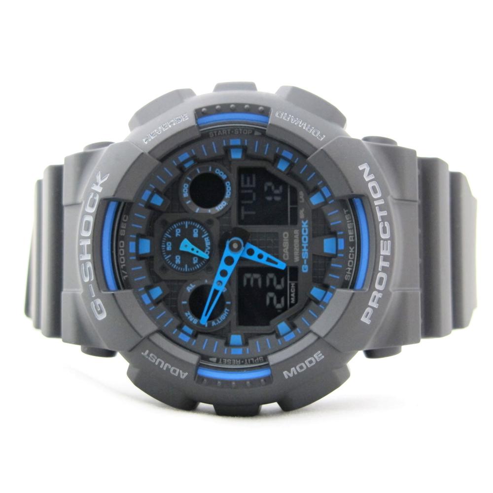 Online Shopping Deals | India: Casio G-SHOCK GA 100 Series Watch (2 color options) with 1 year