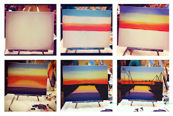 paint twist sunset step painting along appiness pure hours later had looking
