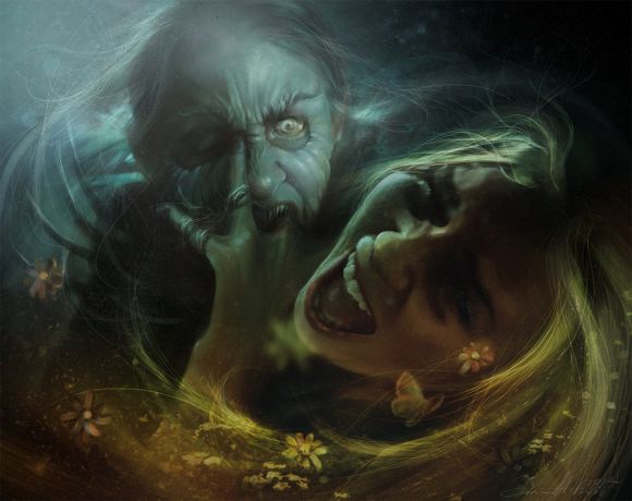 Ania Mitura DalisaAnja deviantart ilustrações fantasia sombria Ataque a primavera Ania Mitura DalisaAnja deviantart ilustrações fantasia sombria Ataque a primavera
