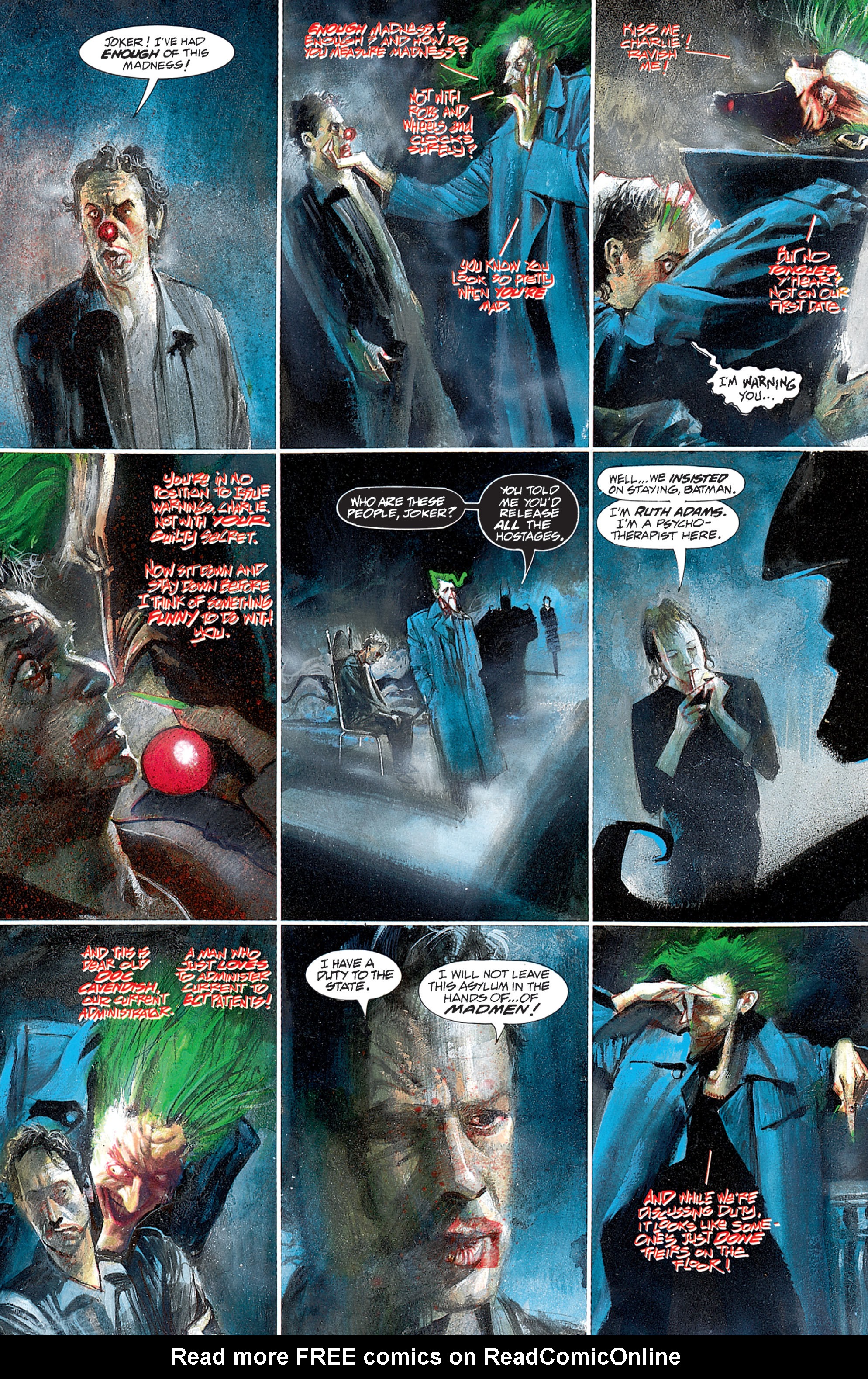 Read online Batman: Arkham Asylum 25th Anniversary Edition comic -  Issue # TPB - 31