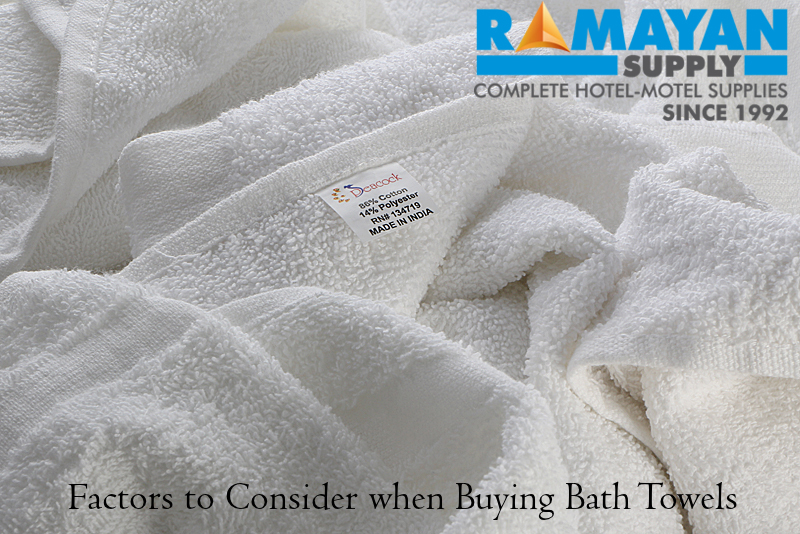 Factors to Consider when Buying Bath Towels Ramayan Supply