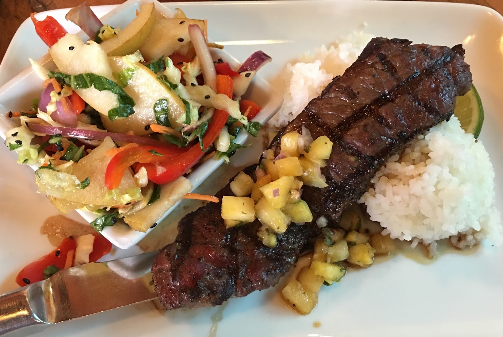 Alexis's Gluten Free Adventures Kona Cafe Lunch Disney's Polynesian