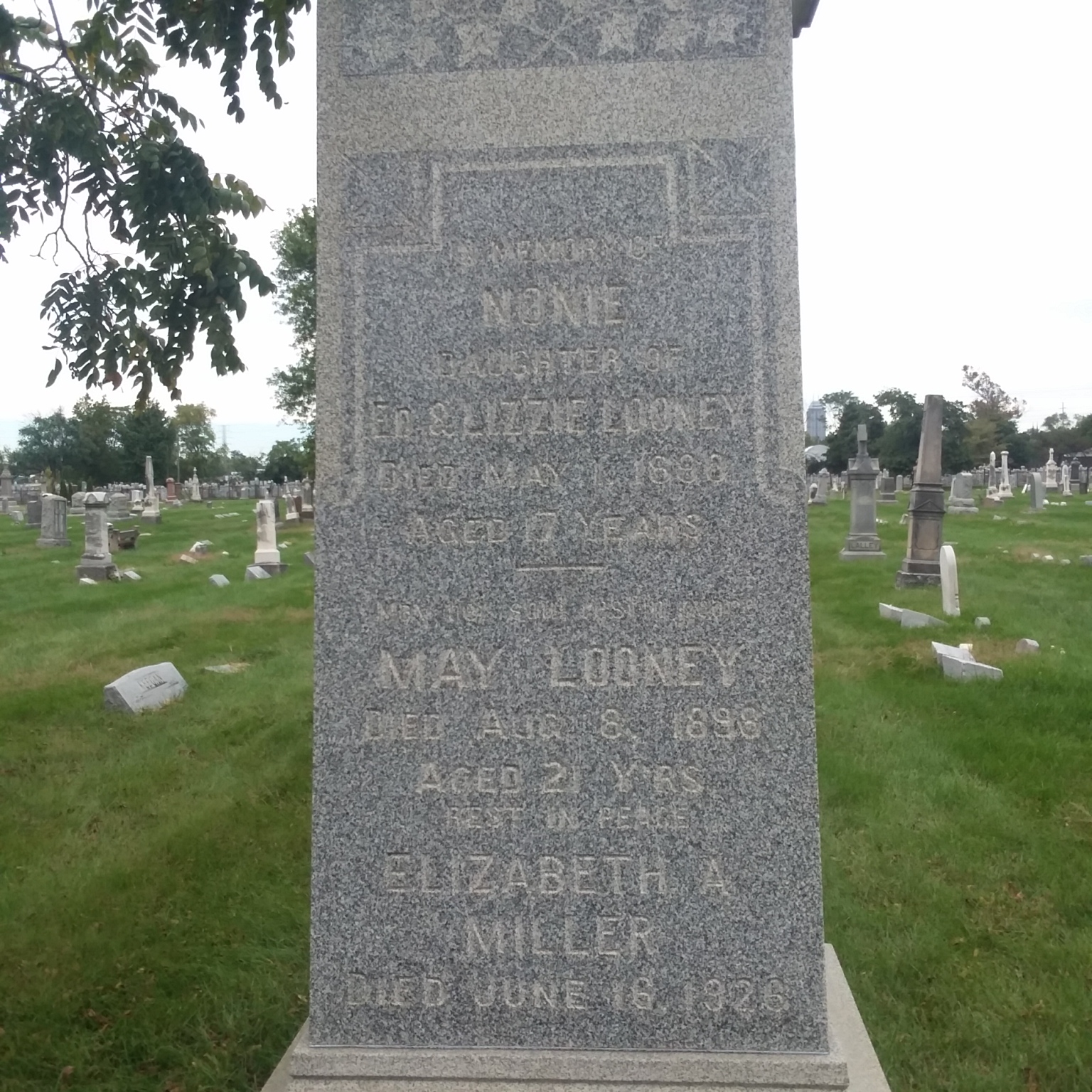 A Walk Through The Tombstones Holy Cross and Saint Joseph Cemetery