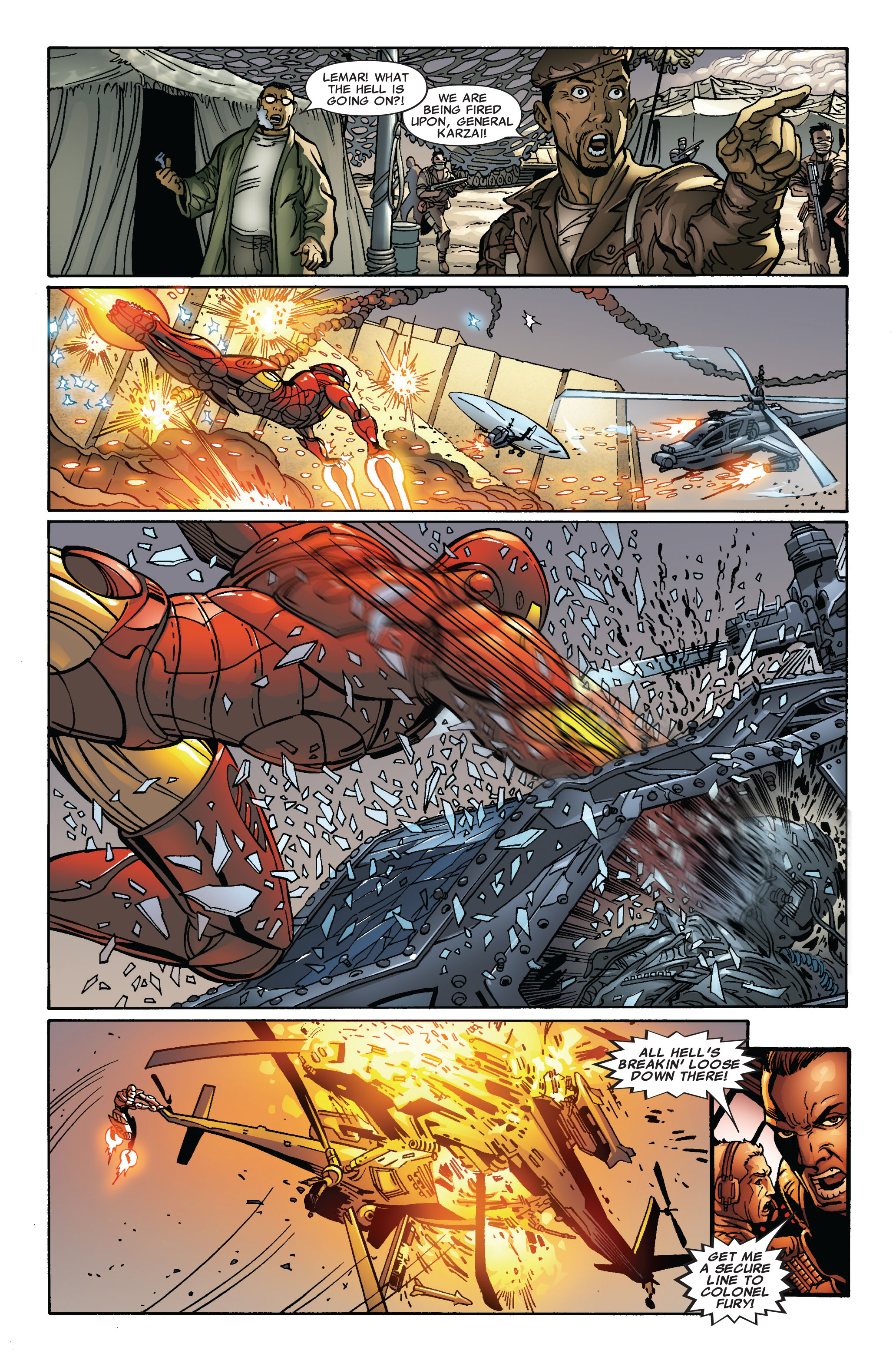 Iron Man (2005) 9 Page 16