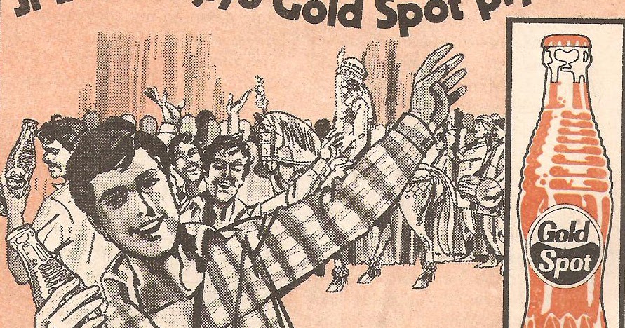 Newspaper Ad of Gold Spot - Classic Indian Advertisements