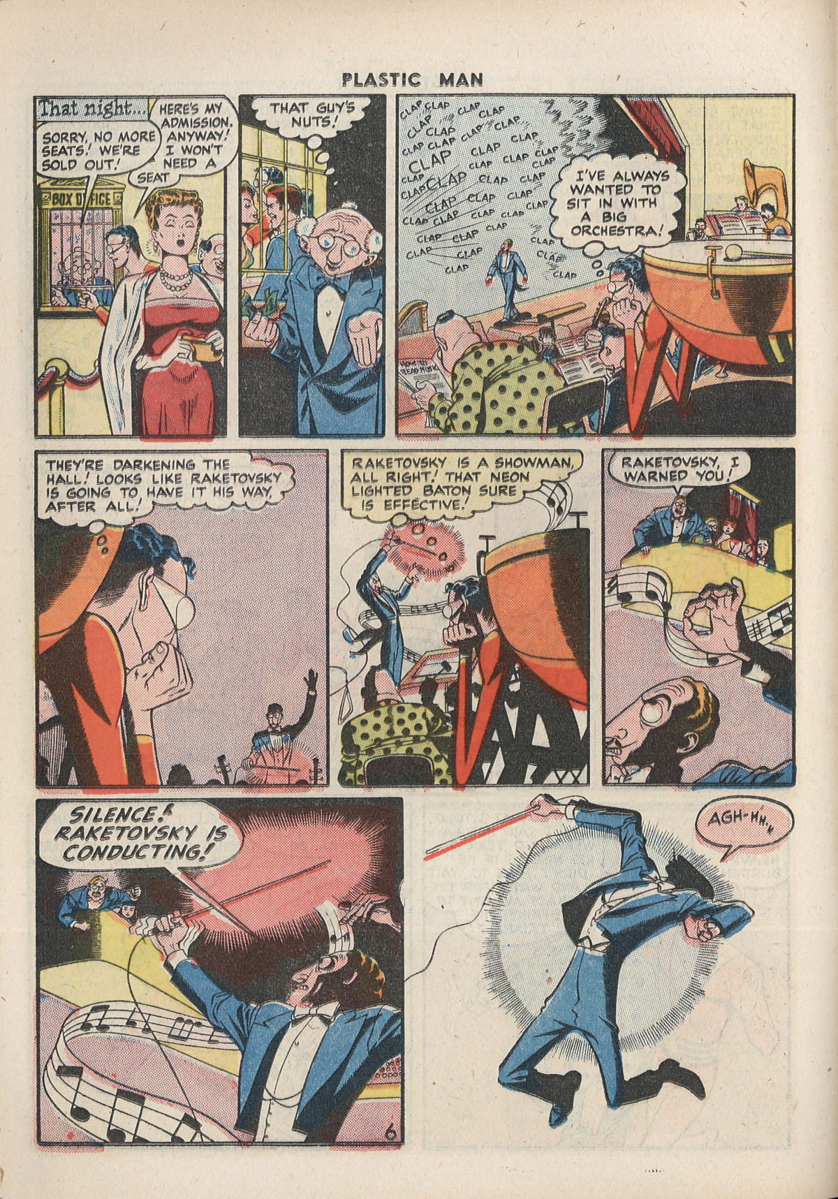 Read online Plastic Man (1943) comic -  Issue #8 - 20