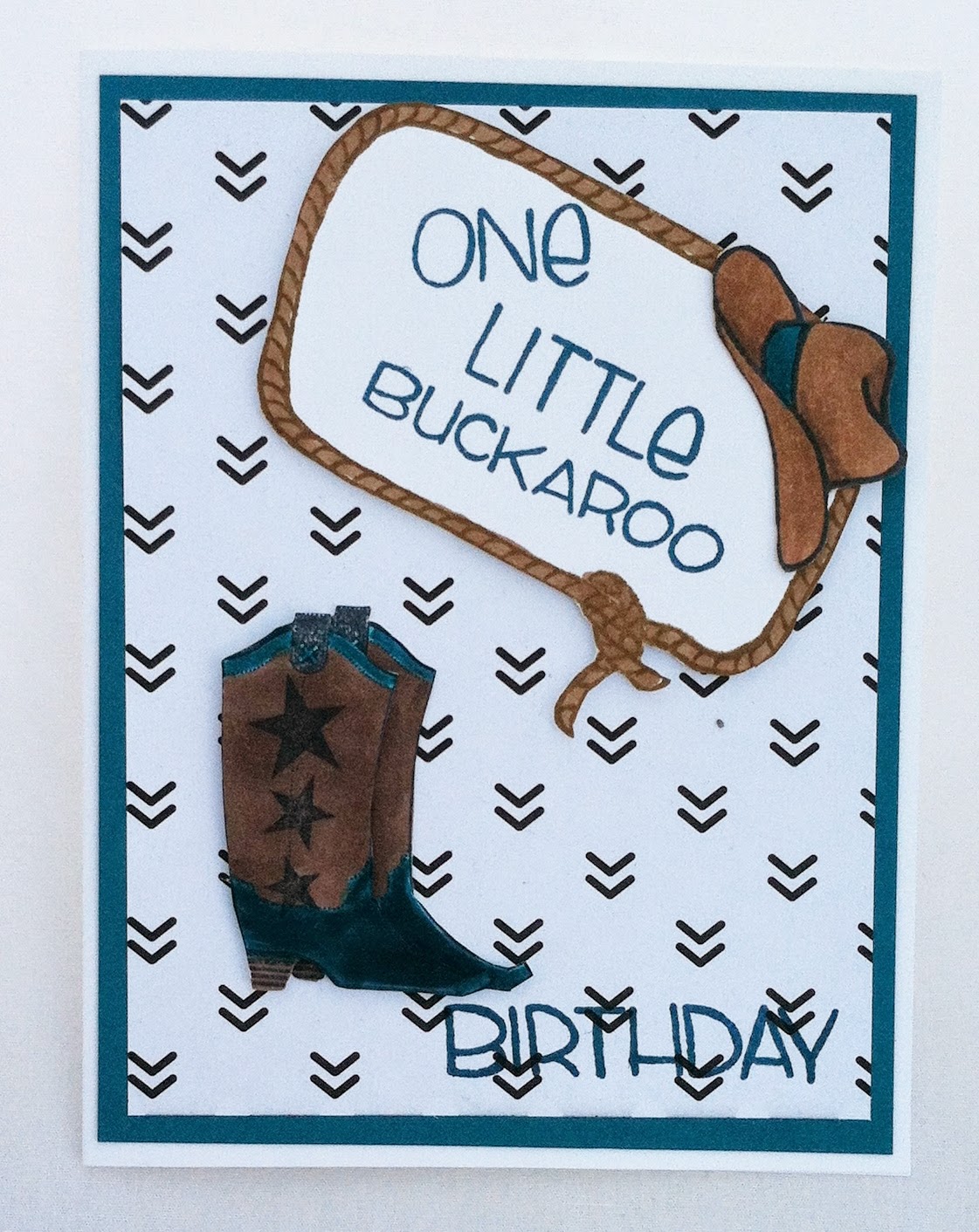 Created By Kath: One Little Buckaroo Birthday