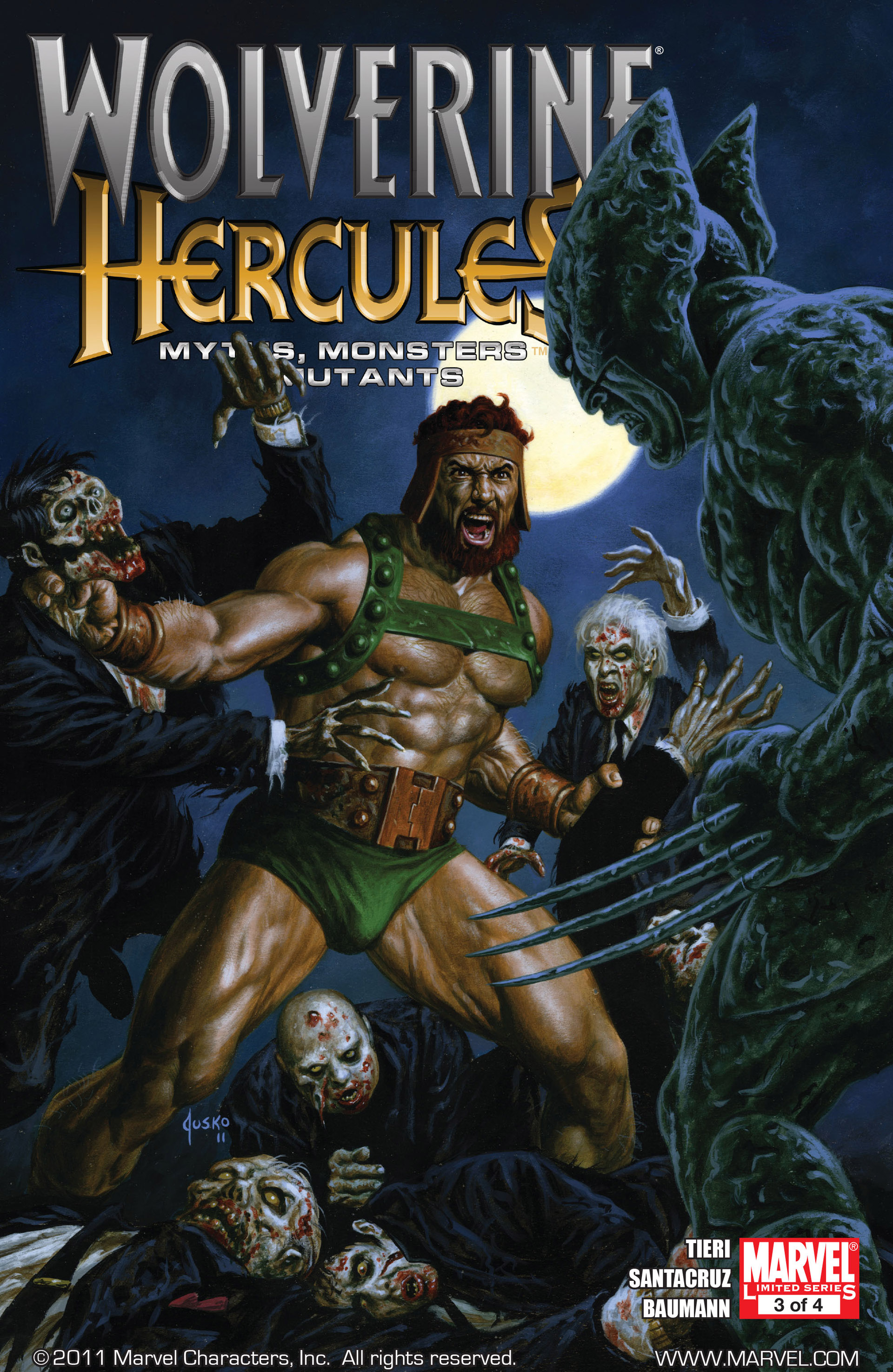 Read online Wolverine/Hercules - Myths, Monsters & Mutants comic -  Issue #3 - 1